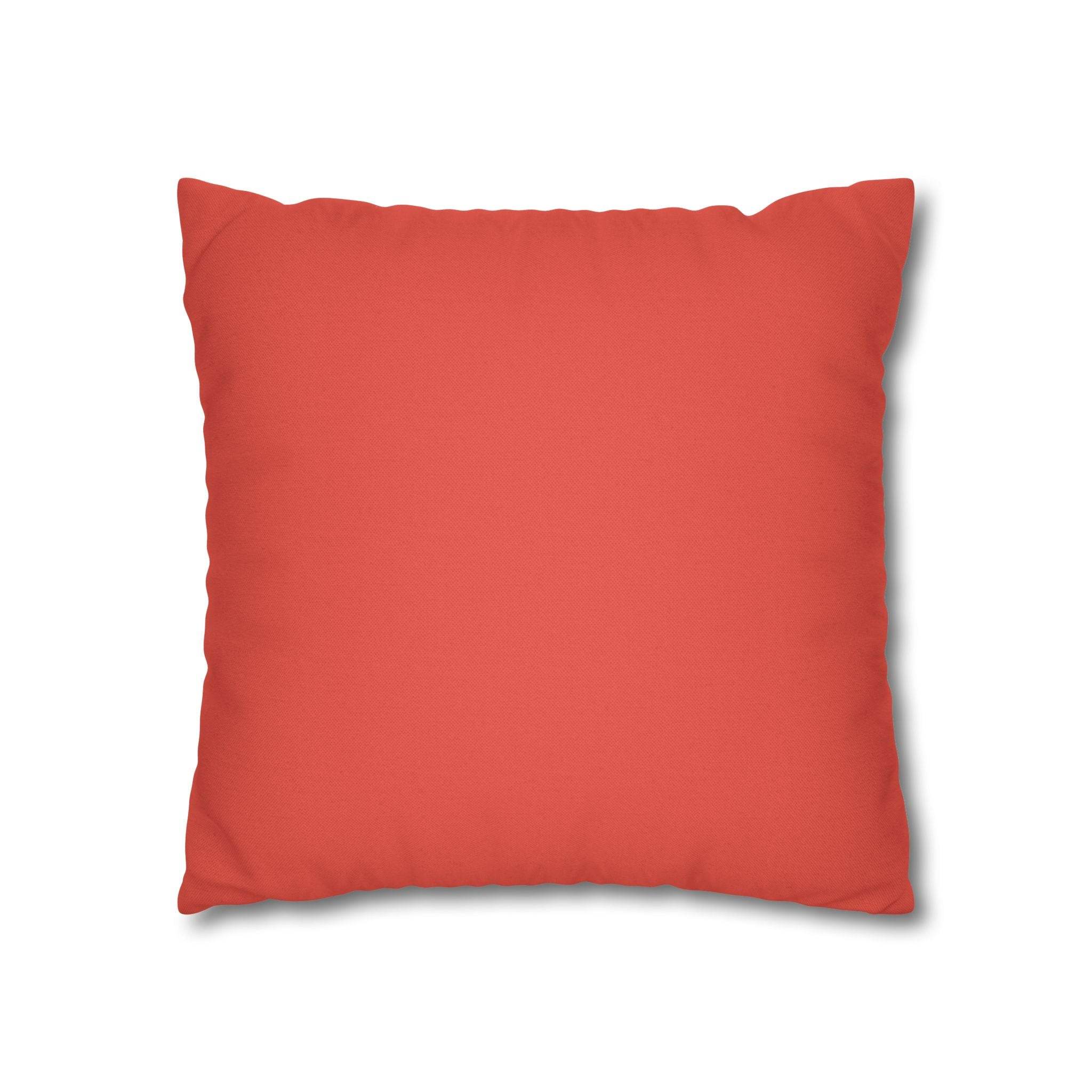 Cushion Cover, Throw pillow Case for Couch (Single Piece) : Red - SnugLiving