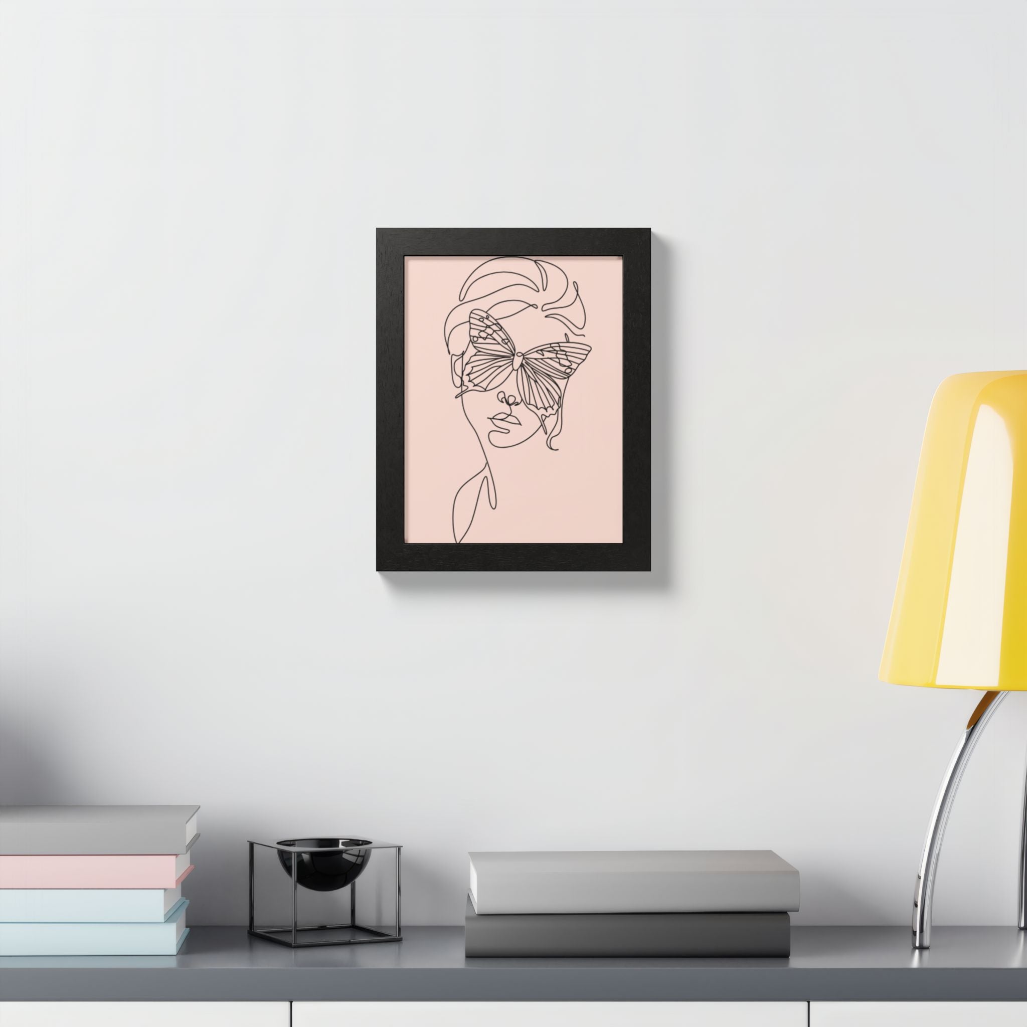 Multi-Color Framed Poster | Abstract Wall Art, Boho Home Decor | Pattern 7
