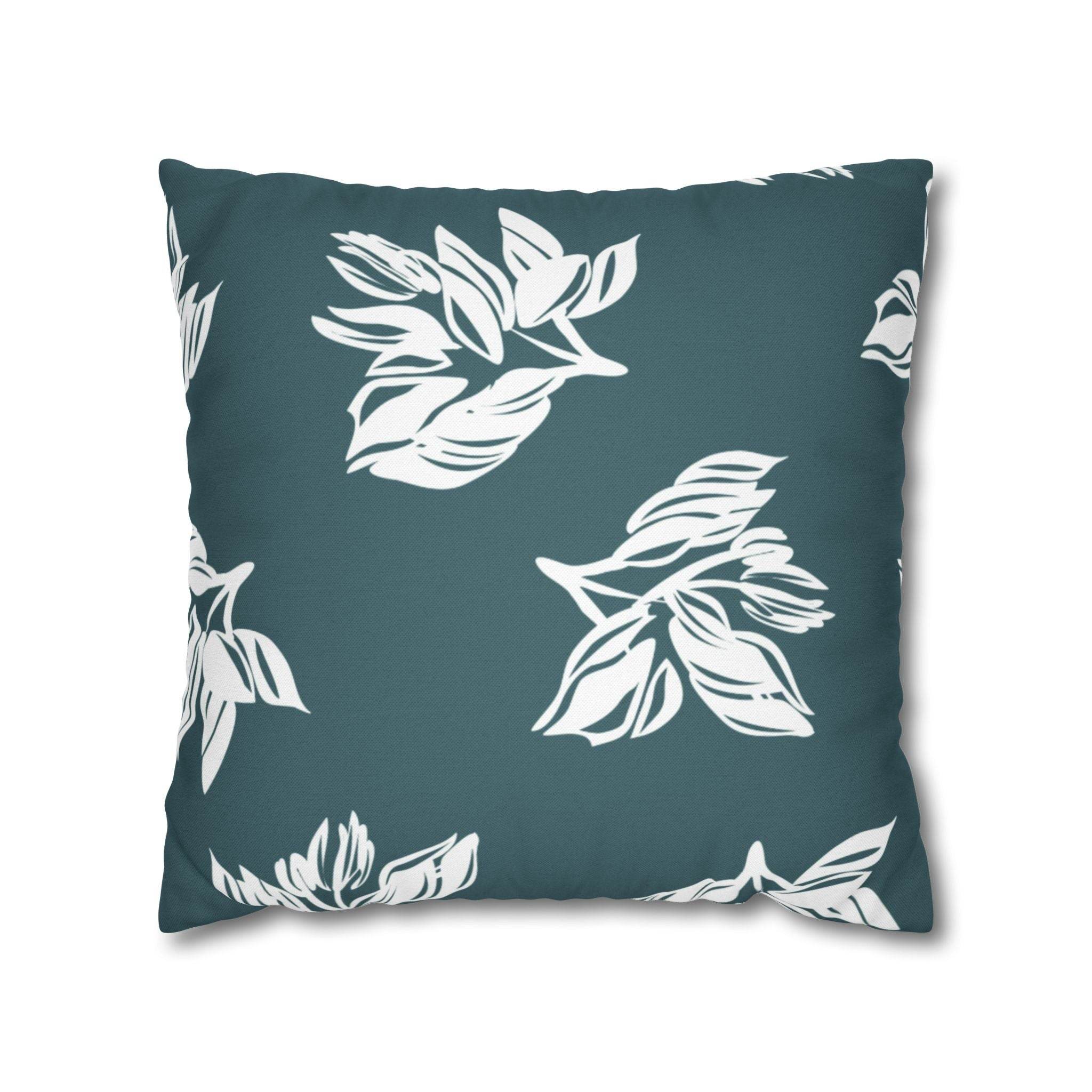 Cushion Cover, Throw pillow Case for Couch (Single Piece) : Bottle Green - SnugLiving