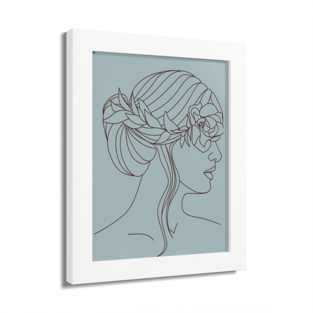 Multi-Color Framed Poster | Abstract Wall Art, Boho Home Decor | Pattern 5