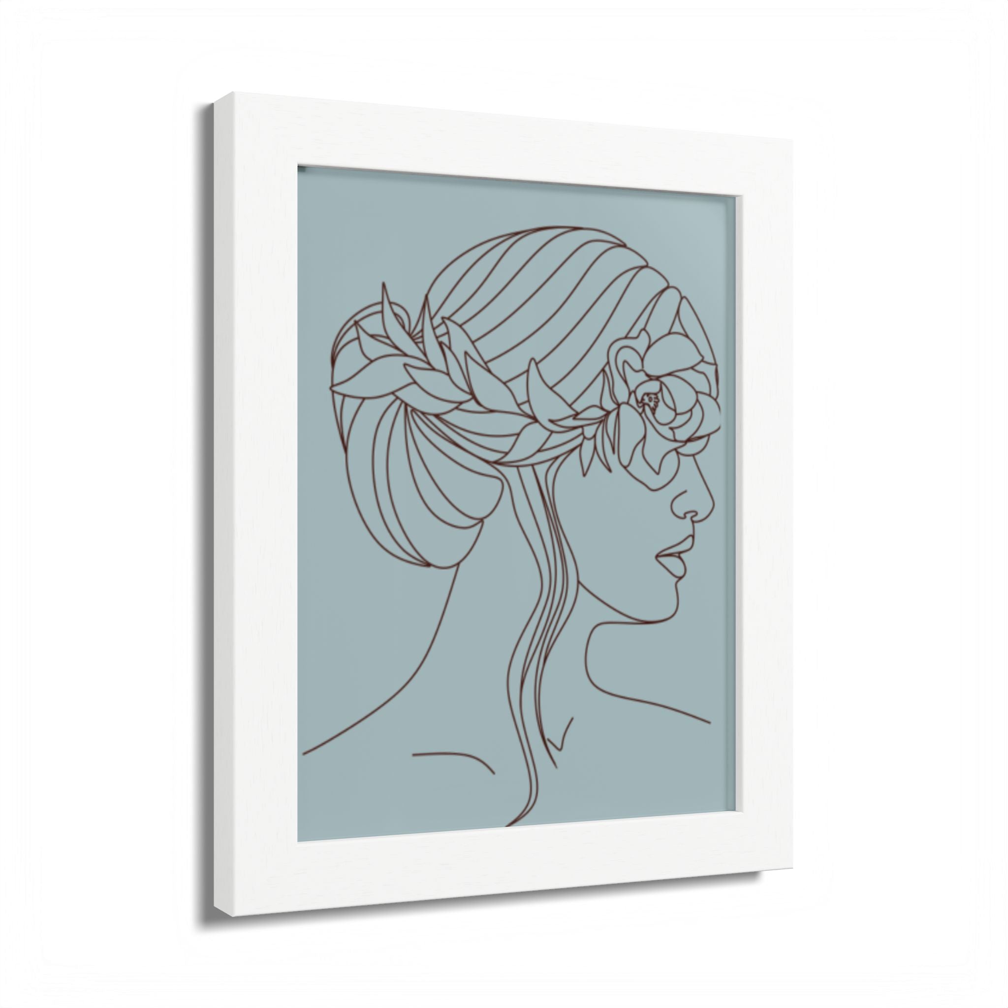 Multi-Color Framed Poster | Abstract Wall Art, Boho Home Decor | Pattern 5