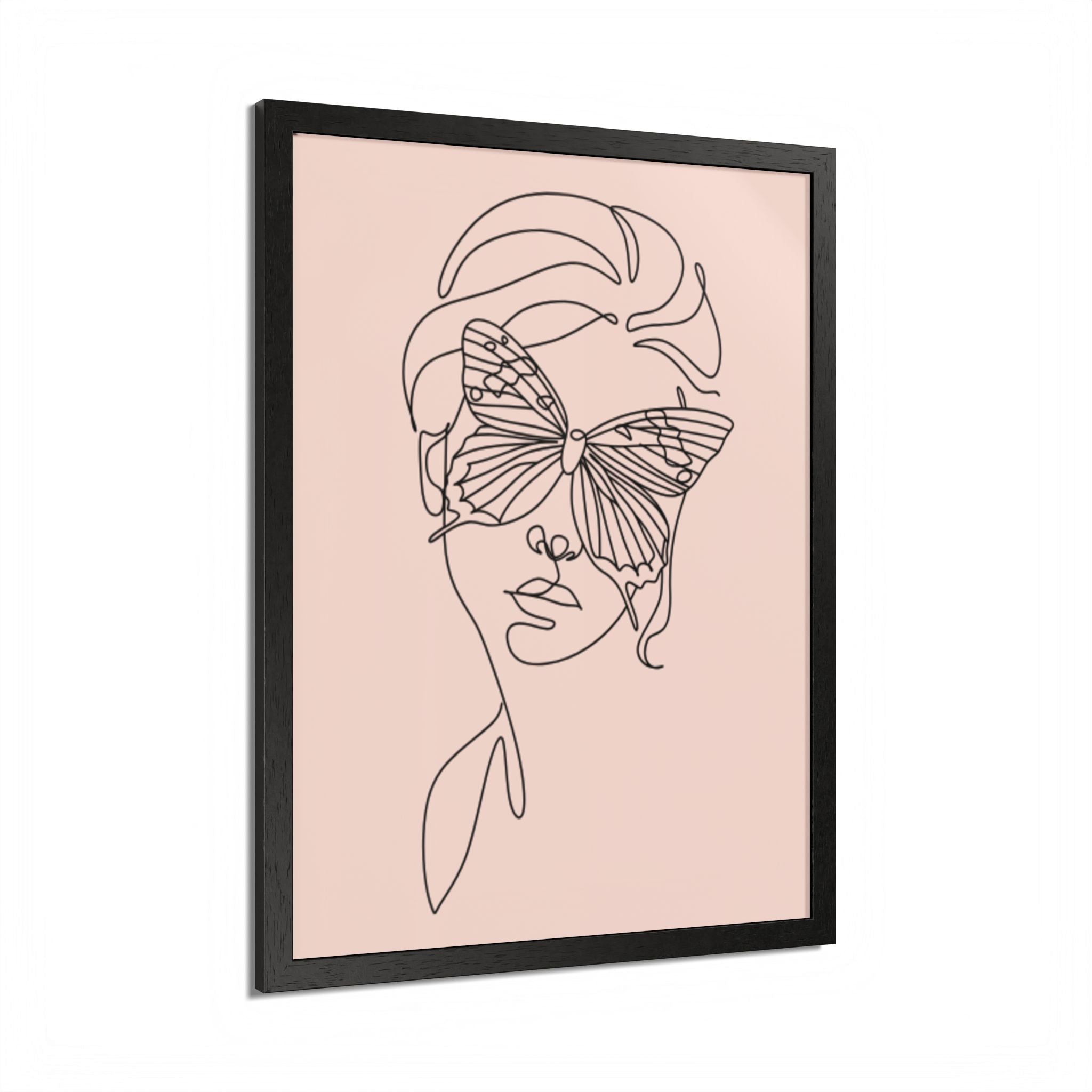 Multi-Color Framed Poster | Abstract Wall Art, Boho Home Decor | Pattern 7