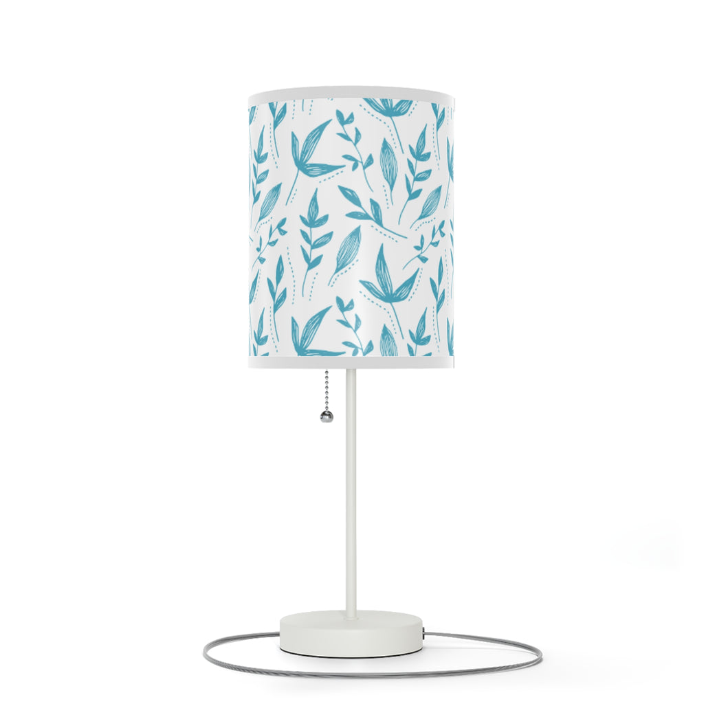 Elegant Floral Table Lamp for Living & Bedroom - Shade SLTL02