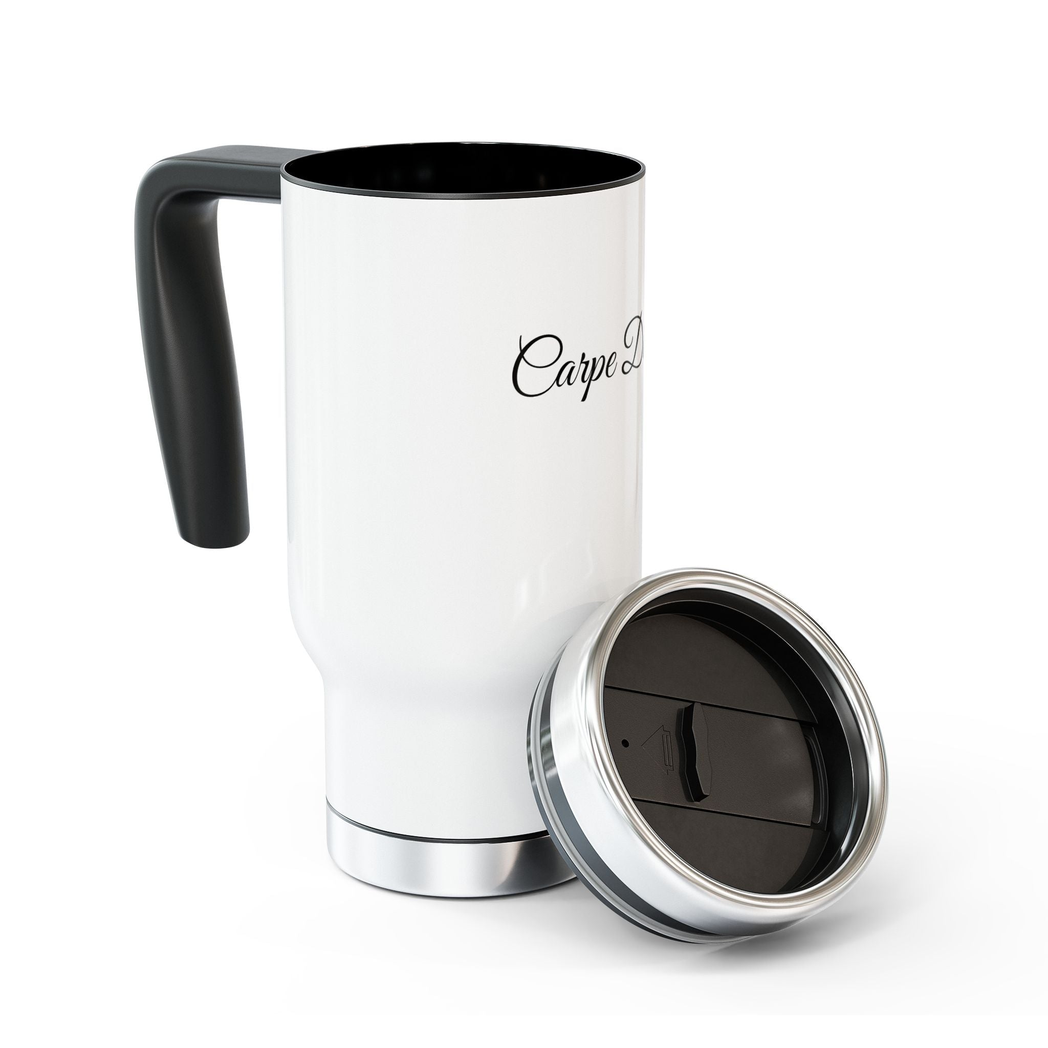 Travel Mug, 14oz Stainless Steel Coffee Tumbler - SnugLiving