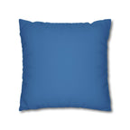 Cushion Cover, Throw pillow Case for Couch (Single Piece) : Azure - SnugLiving