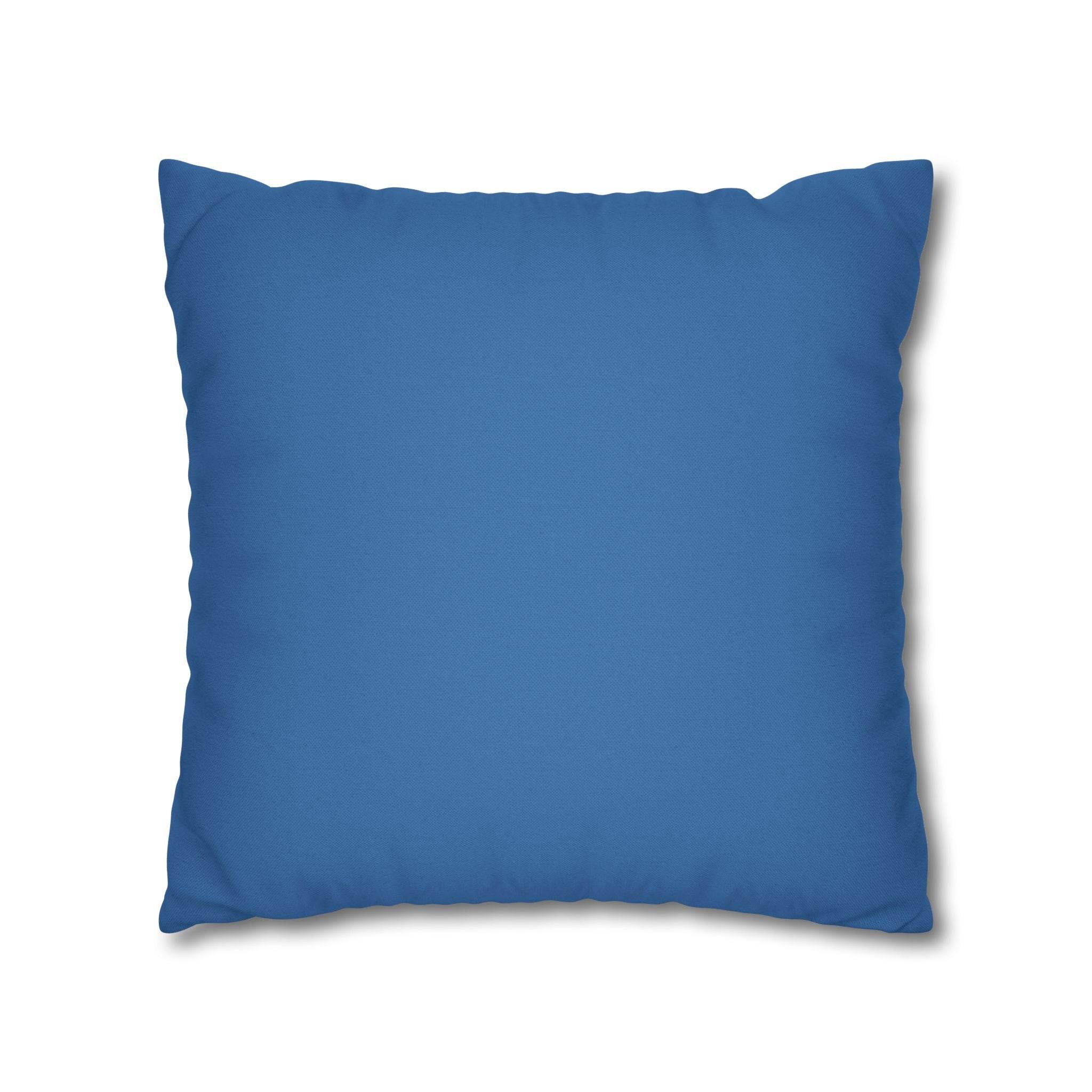 Cushion Cover, Throw pillow Case for Couch (Single Piece) : Azure - SnugLiving