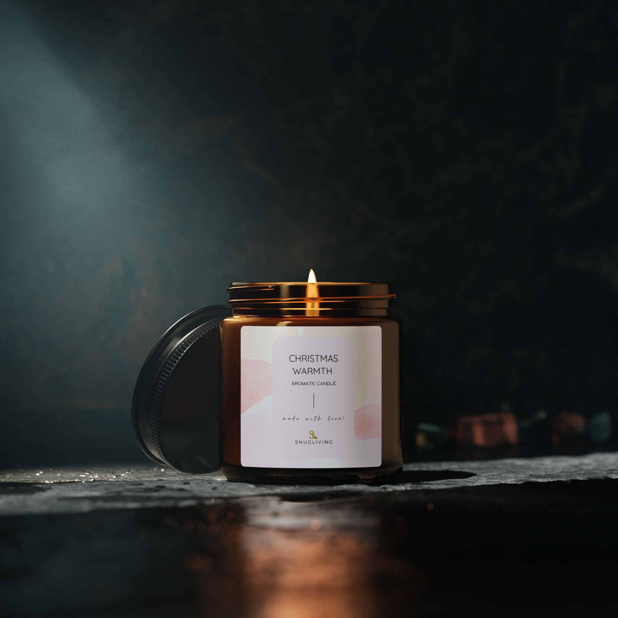 SnugLiving Aromatic/Scented Candle : Christmas Warmth