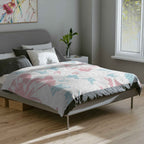 Microfiber Blanket | Soft Throw for Home Decor - Blue,White & Pink - SnugLiving