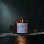 White Sage and Lavender Scented Candle, Aromatic Glass Candle | SnugLiving - SnugLiving