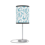 Elegant Floral Table Lamp for Living & Bedroom - Shade SLTL02 - SnugLiving