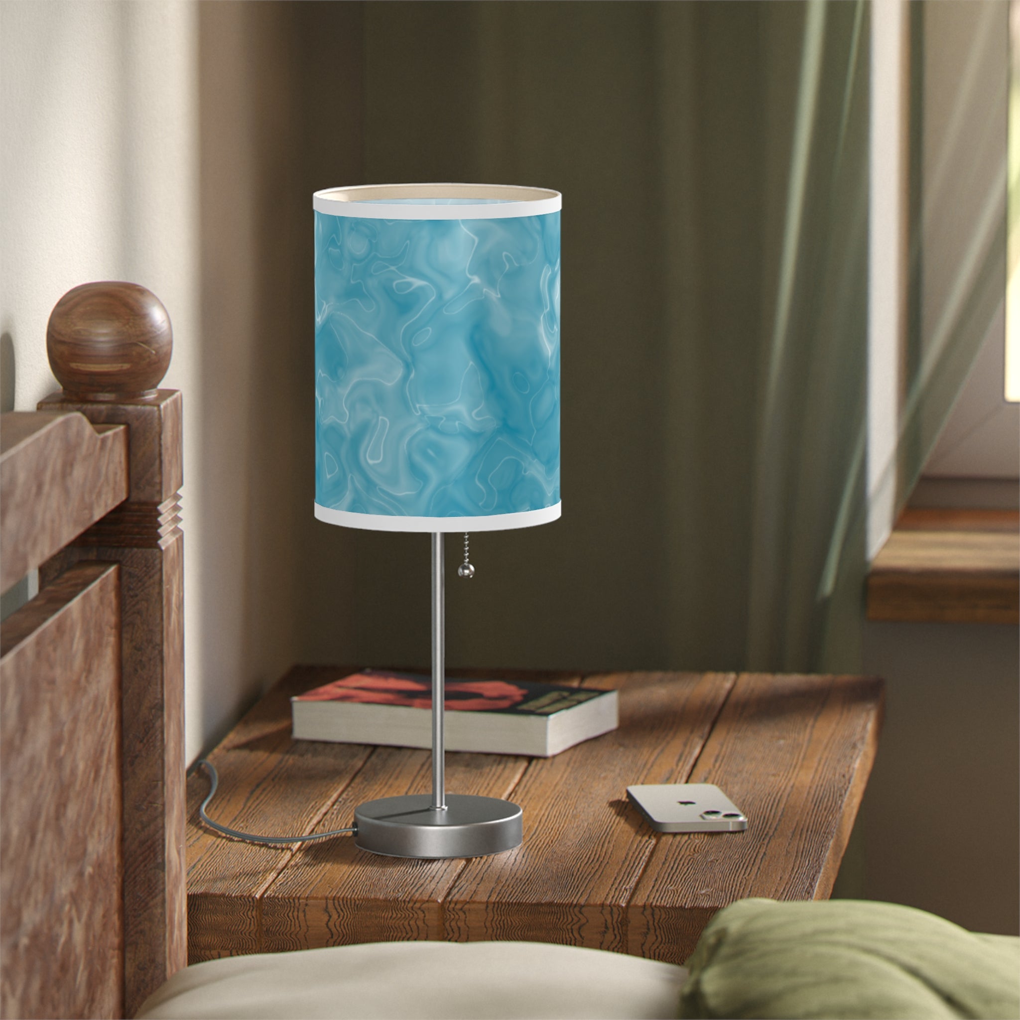 Elegant Table Lamp for Living & Bedroom - Shade SLTL03