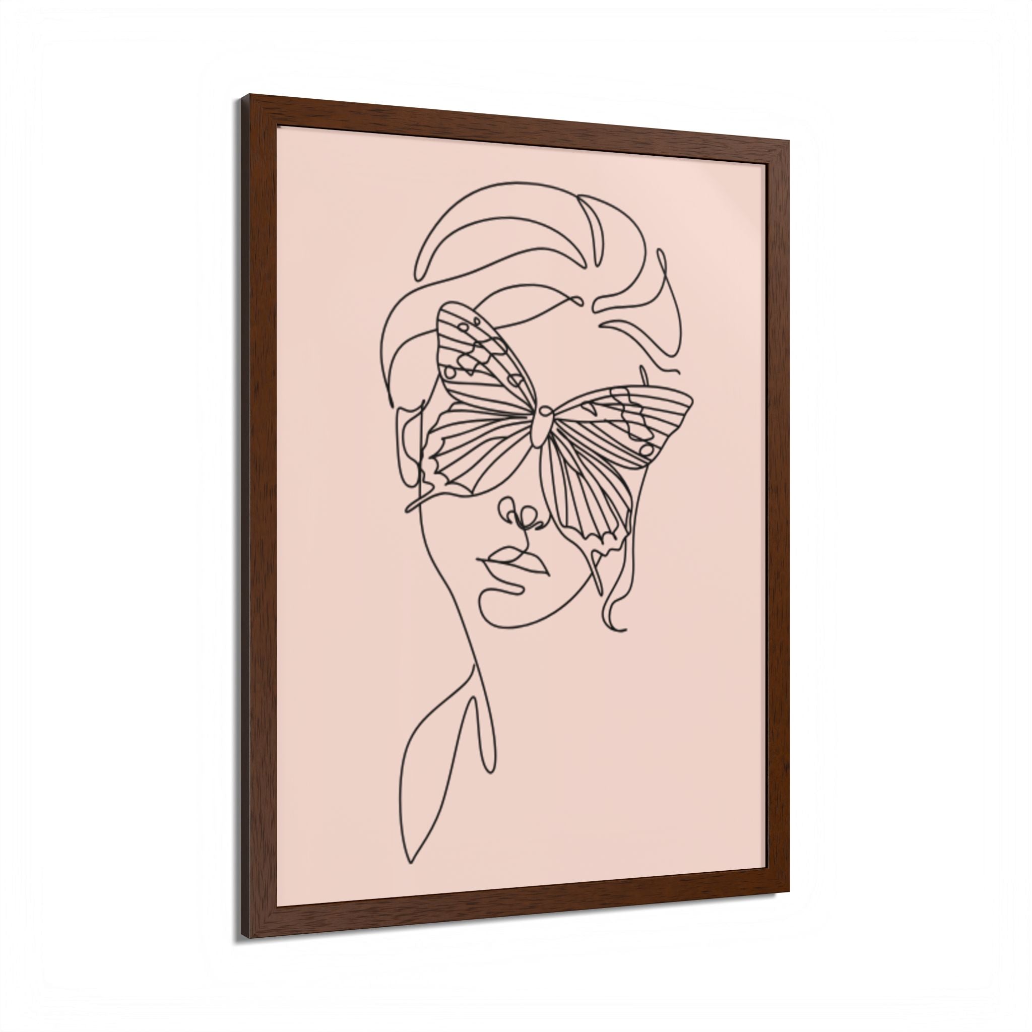 Multi-Color Framed Poster | Abstract Wall Art, Boho Home Decor | Pattern 7