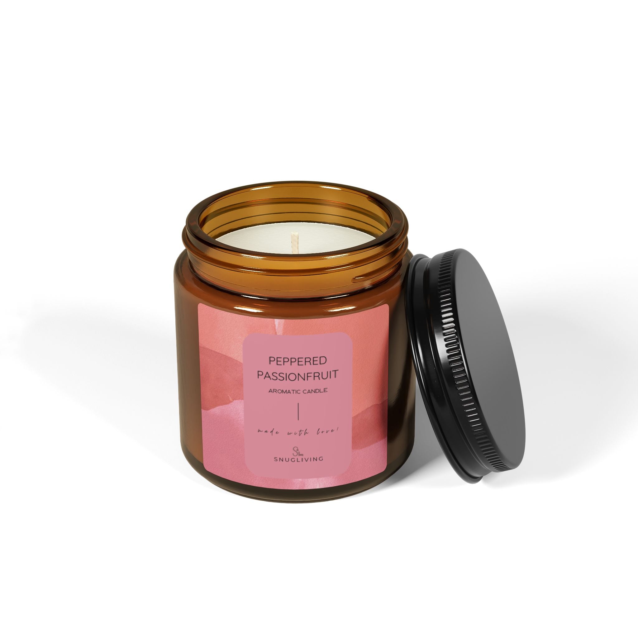 SnugLiving Aromatic/Scented Soy Candle : Peppered Passionfruit