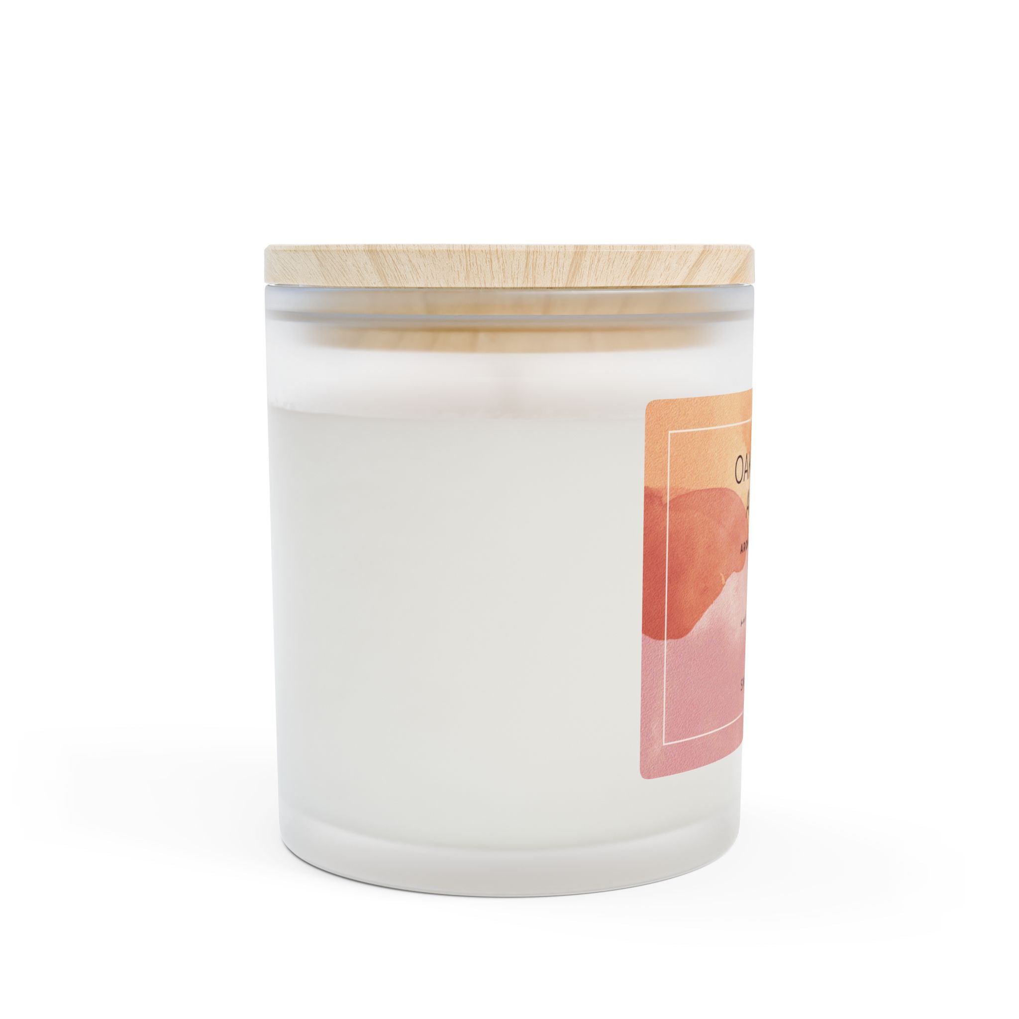 SnugLiving  Aromatic/Scented Glass Candle, 11oz : Oakmoss & Amber
