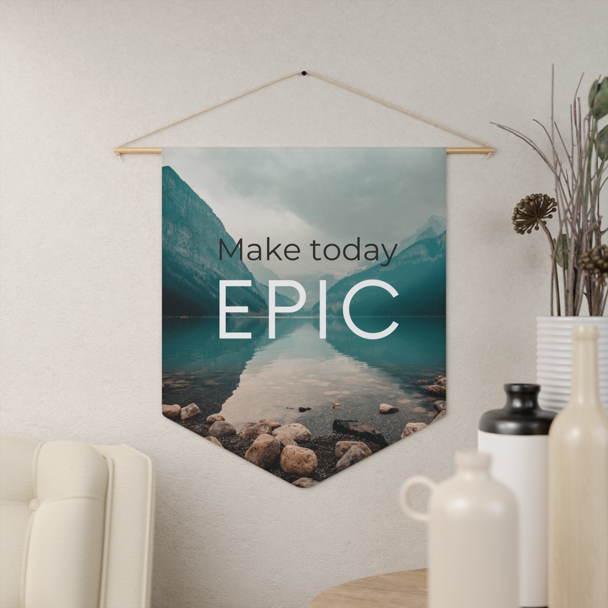 Pennant Flag/ Wall Art - Inspirational