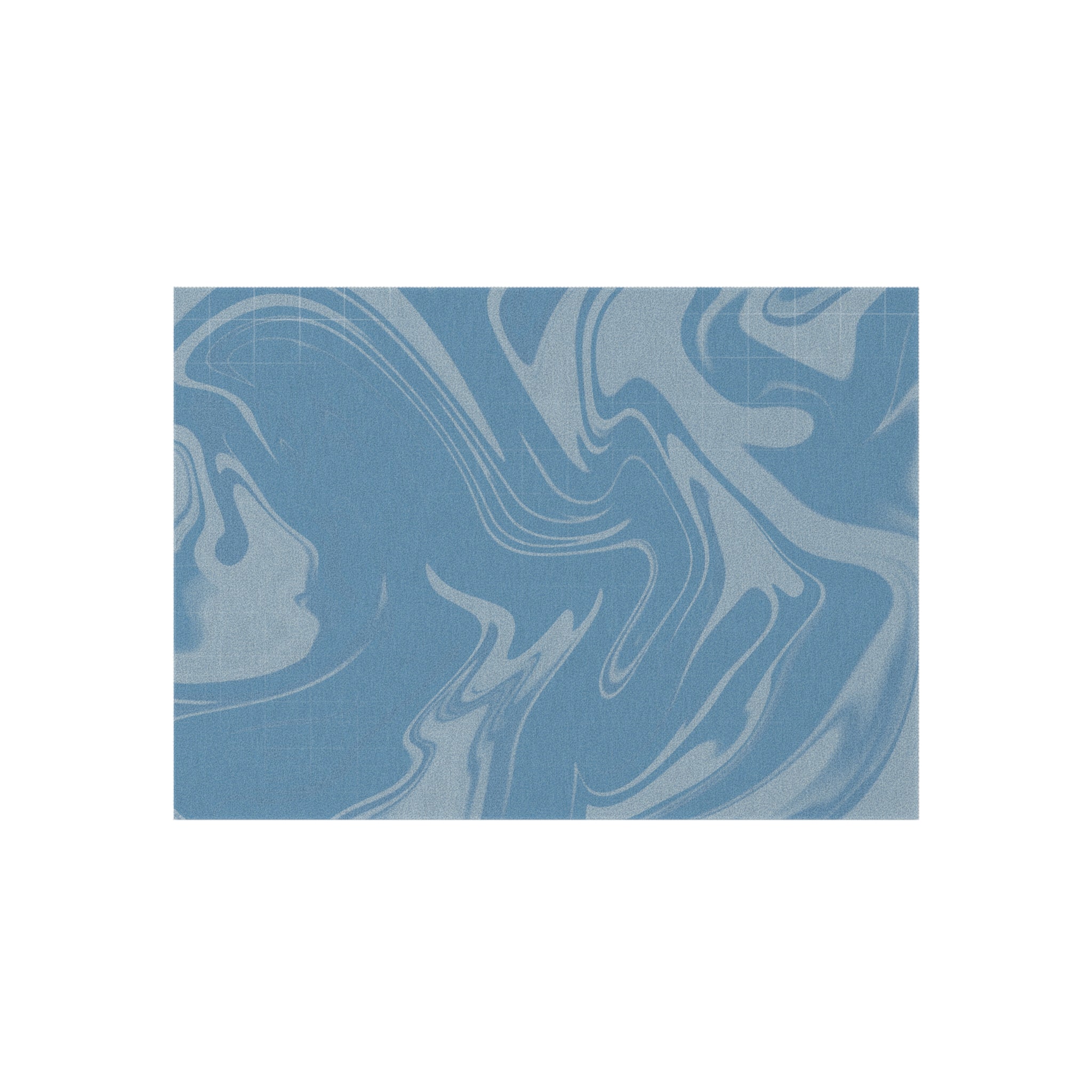 Stylish Indoor/Outdoor Rug for Living Room, Patios, Decks, and Gardens | Perfect for Home Decor - Azure Blue
