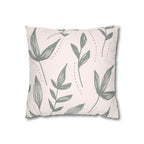 Cushion Cover, Throw pillow Case for Couch (Single Piece) : Grey Azure - SnugLiving