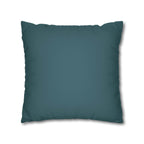 Cushion Cover, Throw pillow Case for Couch (Single Piece) : Bottle Green - SnugLiving
