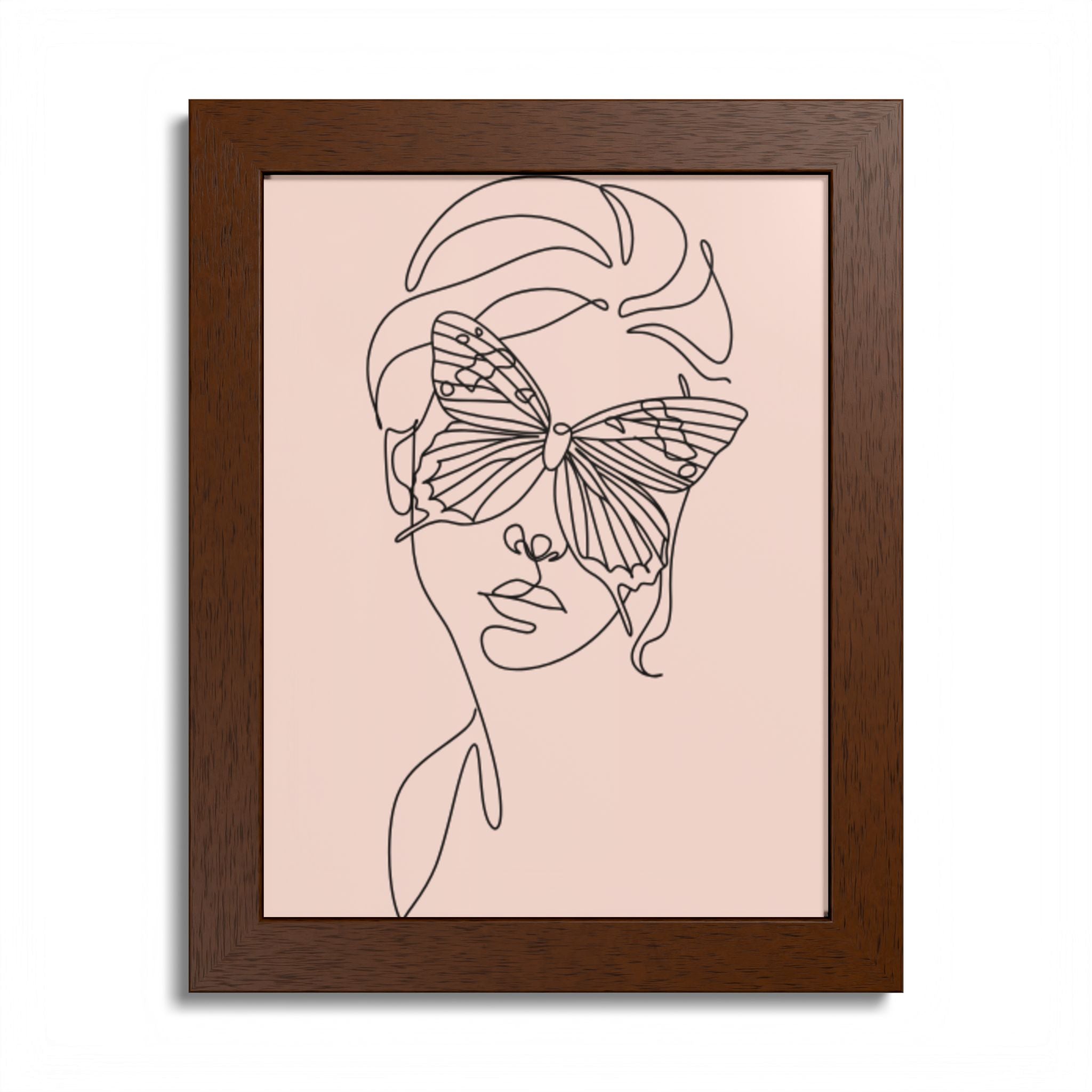 Multi-Color Framed Poster | Abstract Wall Art, Boho Home Decor | Pattern 7