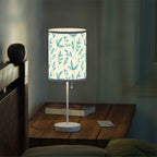 Elegant Floral Table Lamp for Living & Bedroom - Shade SLTL02 - SnugLiving