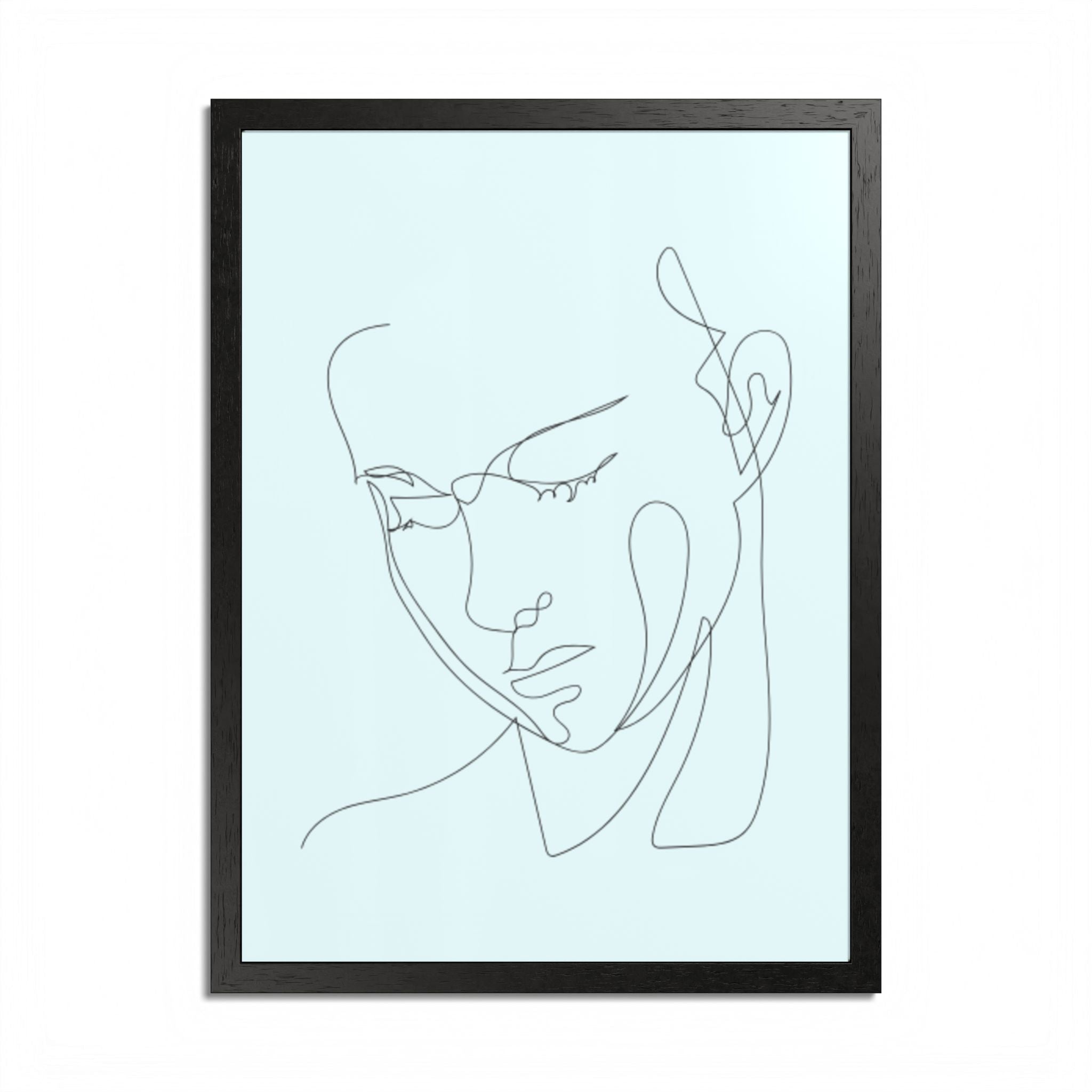 Multi-Color Framed Poster | Abstract Wall Art, Boho Home Decor | Pattern 8