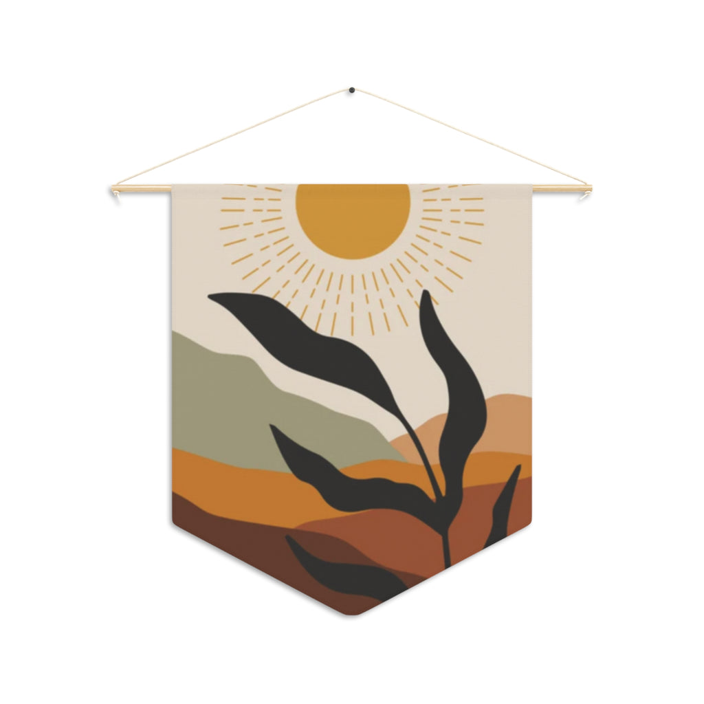 Pennant Flag/Wall Art - Sunny Scene