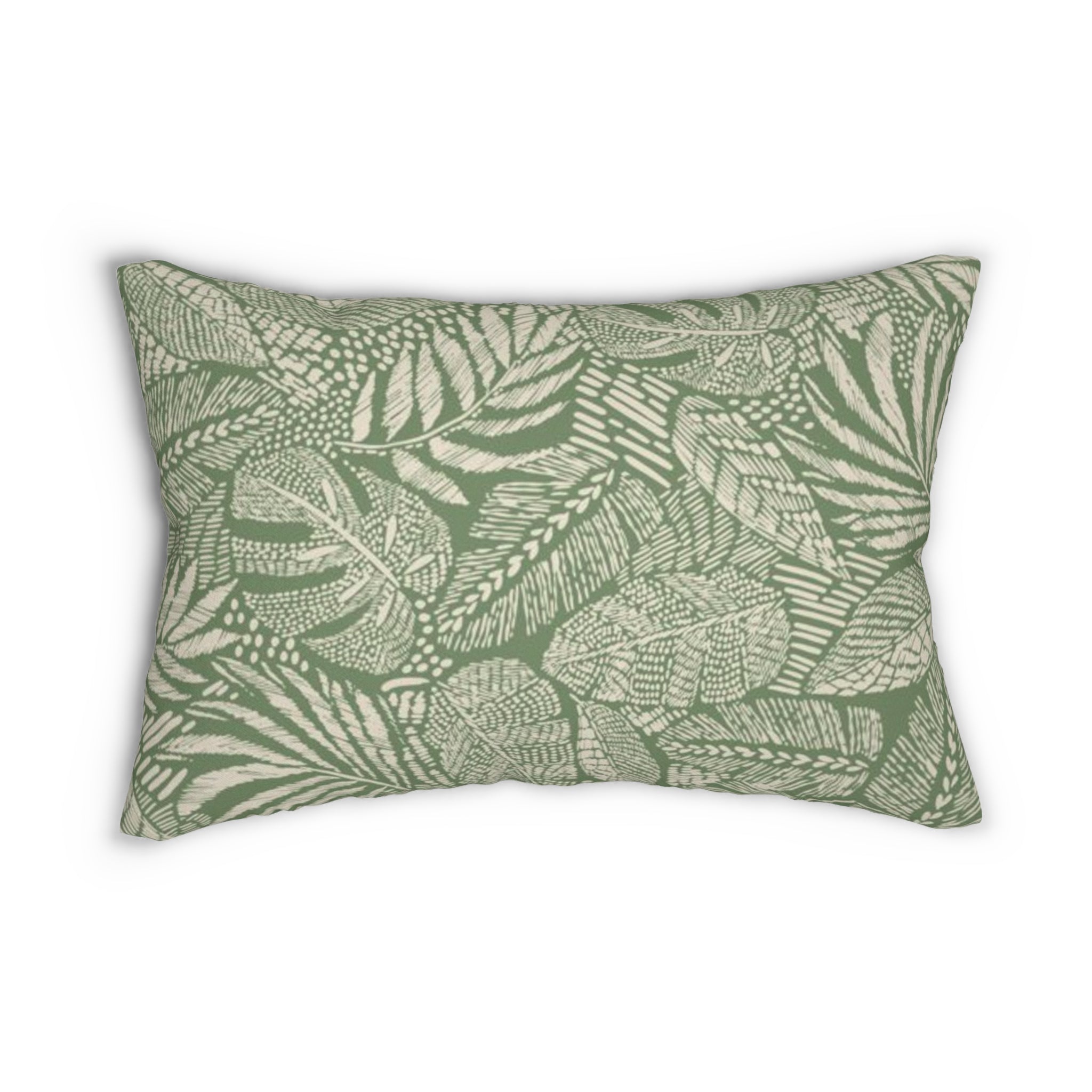 Lounge Pillow, Throw Pillow with Fillers/Insert (Single Piece) : Highland Green