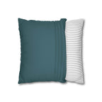 Cushion Cover, Throw pillow Case for Couch (Single Piece) : Bottle Green - SnugLiving