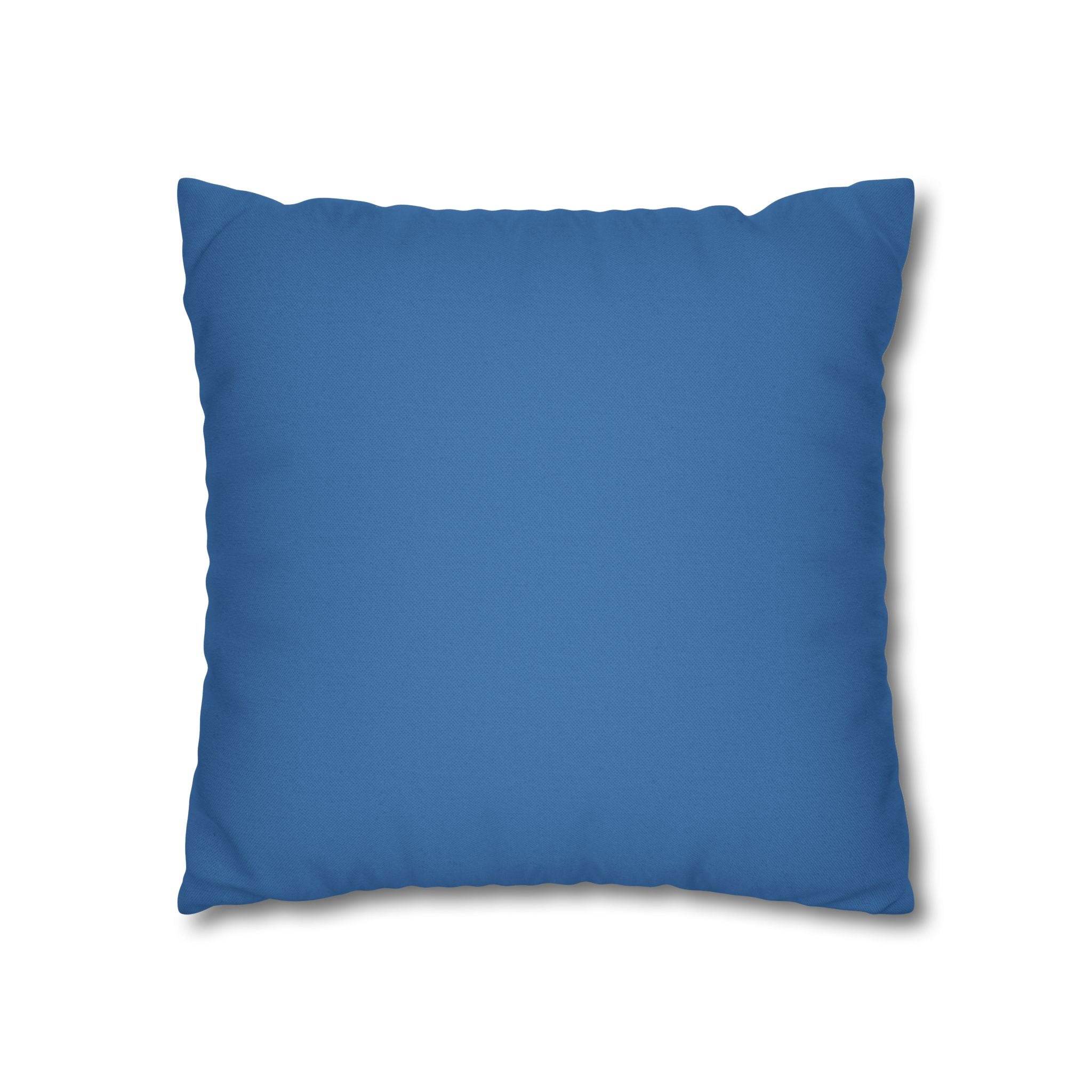 Cushion Cover, Throw pillow Case for Couch (Single Piece) : Azure - SnugLiving