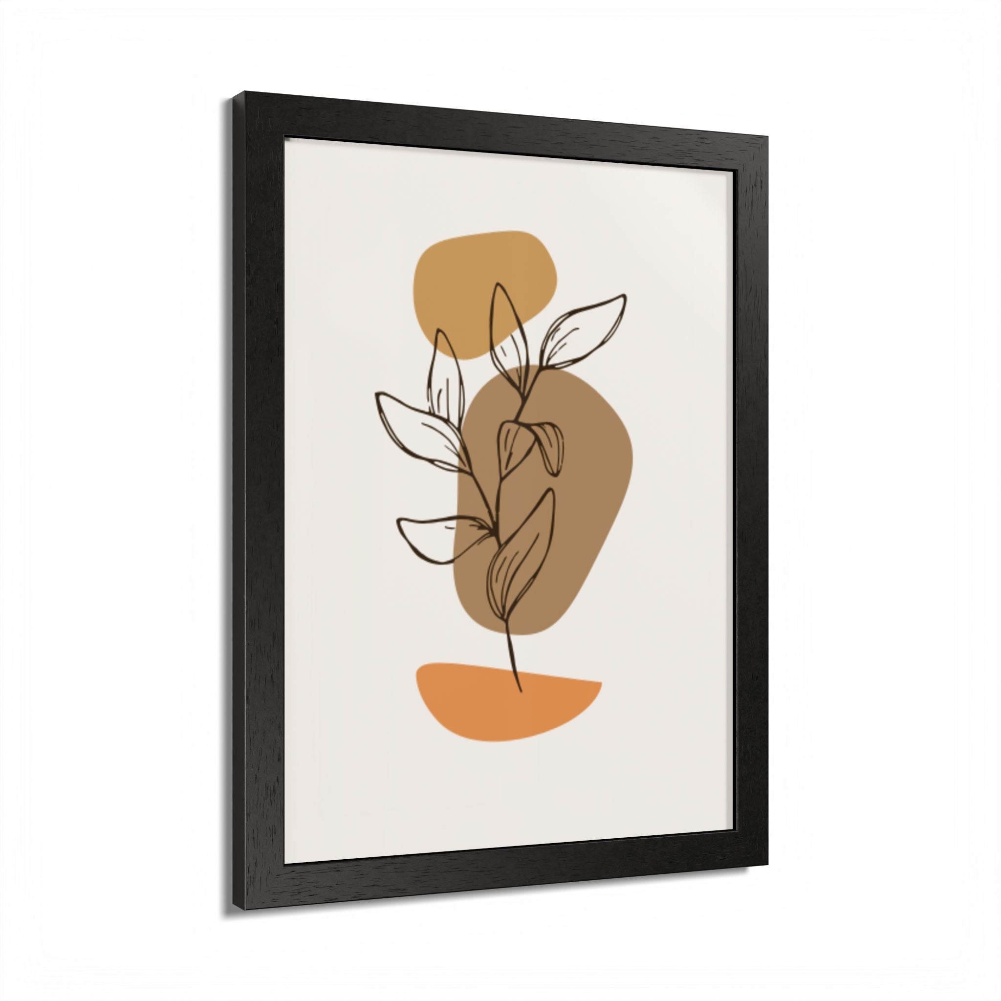 Multi-Color Framed Poster | Abstract Wall Art, Boho Home Decor | Pattern 9