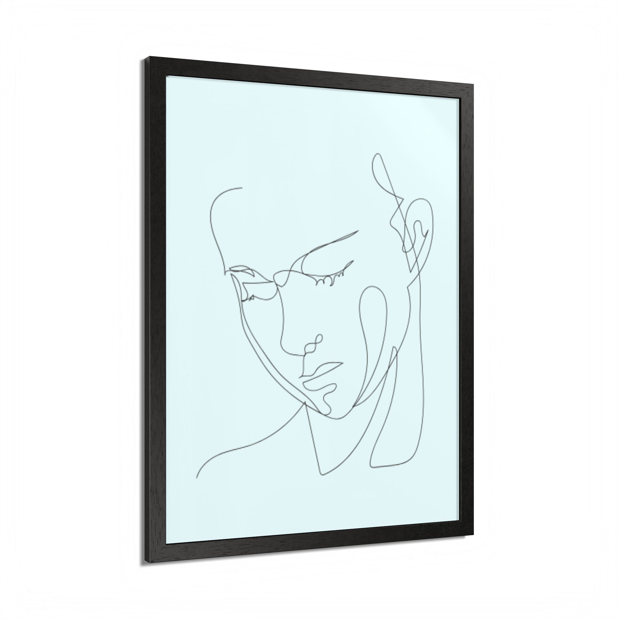 Multi-Color Framed Poster | Abstract Wall Art, Boho Home Decor | Pattern 8