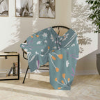 Microfiber Blanket | Soft Throw for Home Decor - Grey Azure - SnugLiving