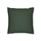 Cushion Cover, Throw pillow Case for Couch (Single Piece) : Emerald Green - SnugLiving