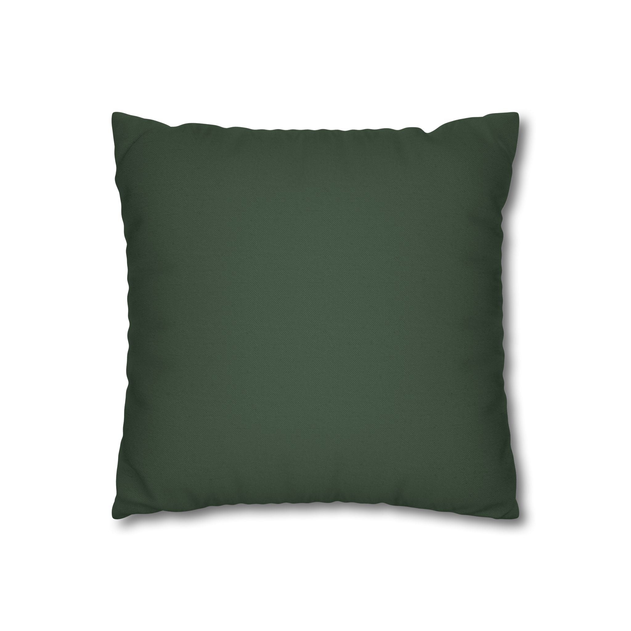 Cushion Cover, Throw pillow Case for Couch ( Single Piece) : Emerald Green