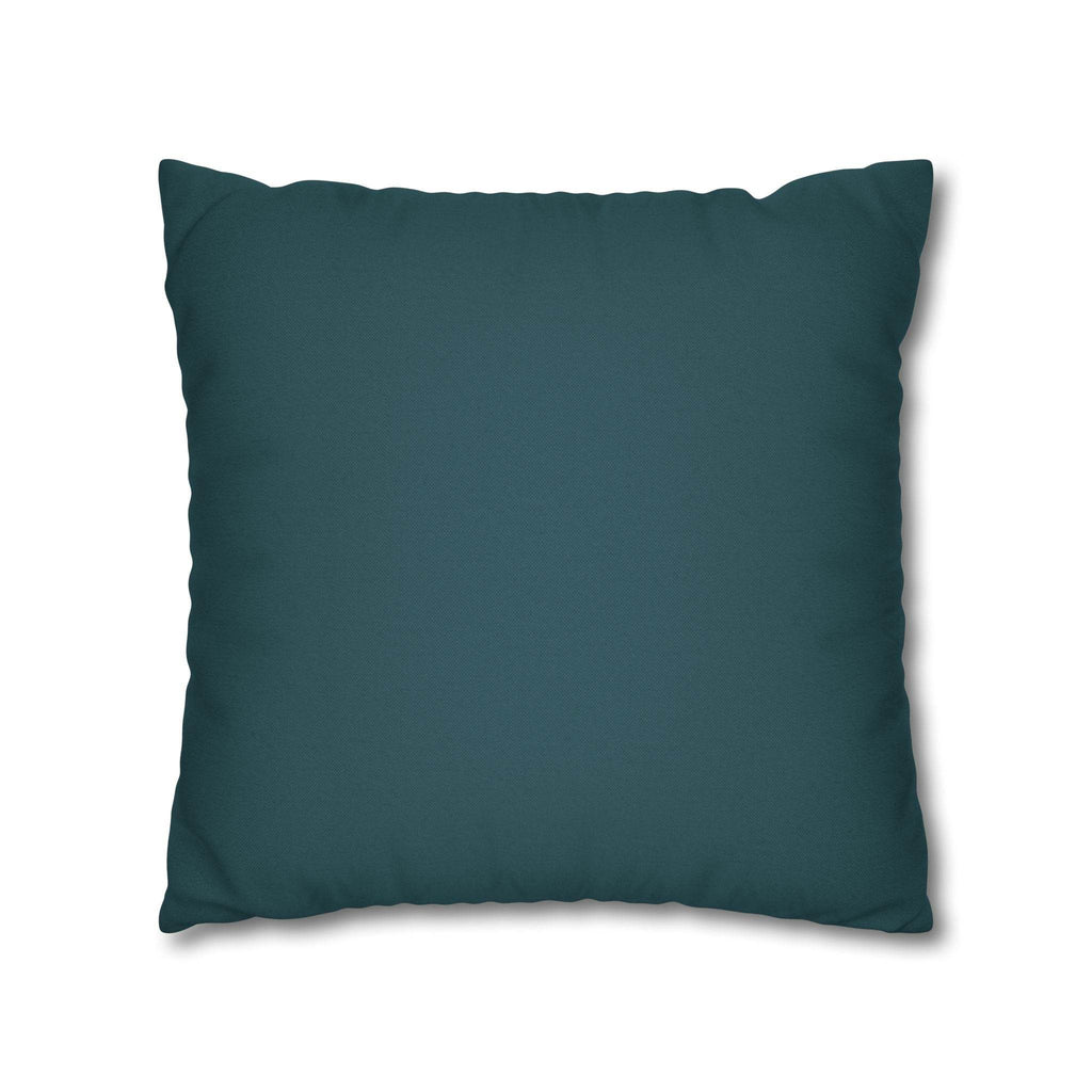 Cushion Cover, Throw pillow Case for Couch (Single Piece) : Green & White - SnugLiving