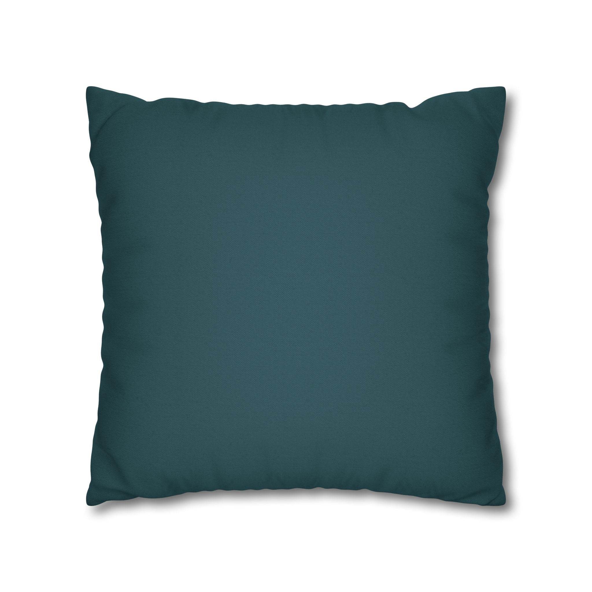 Cushion Cover, Throw pillow Case for Couch (Single Piece) : Green & White - SnugLiving