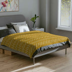 Microfiber Blanket | Soft Throw for Home Decor : Mustard Yellow - SnugLiving
