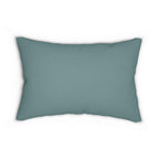 Lounge Pillow, Throw Pillow with Fillers/Insert (Single Piece) : Grey Cyan - SnugLiving