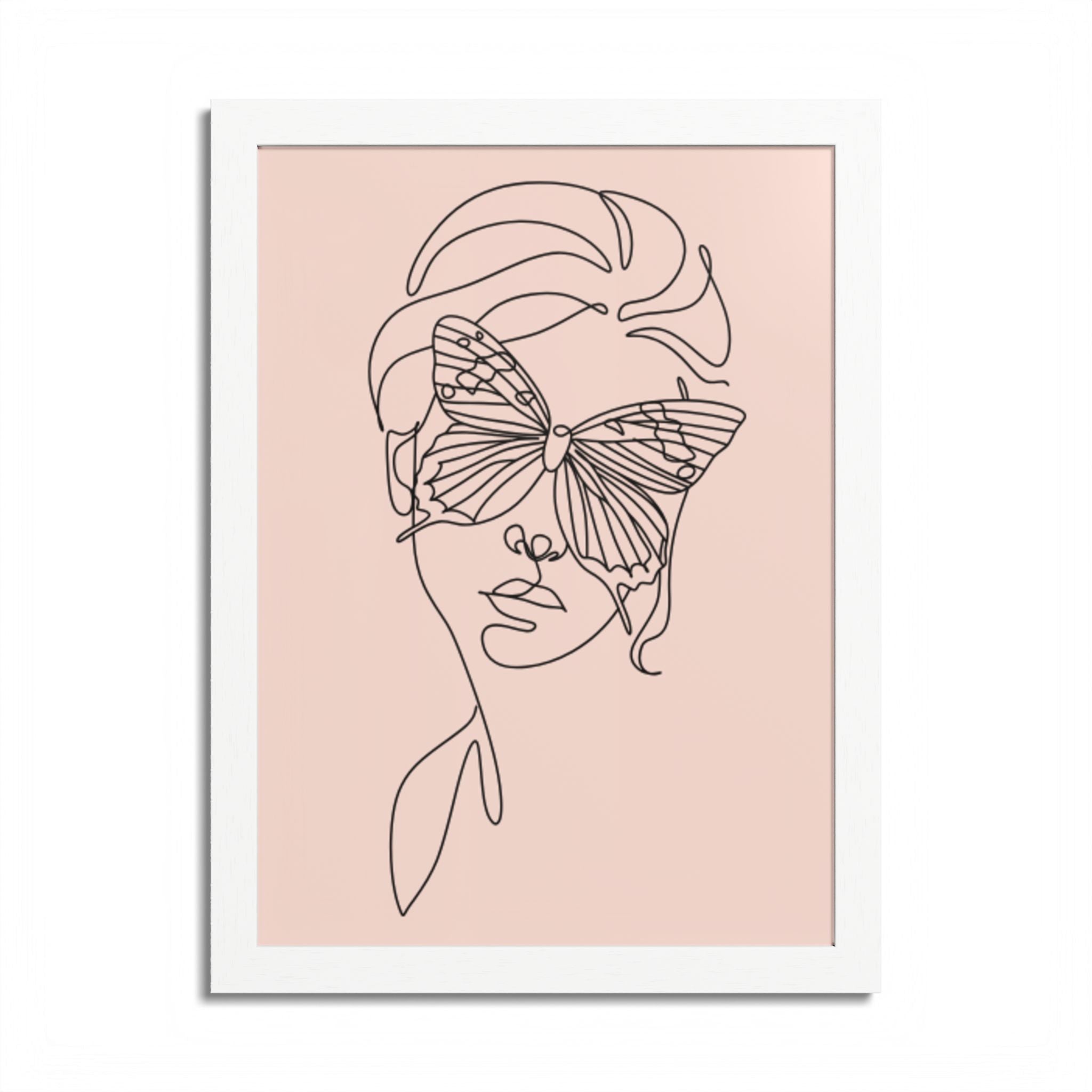 Multi-Color Framed Poster | Abstract Wall Art, Boho Home Decor | Pattern 7