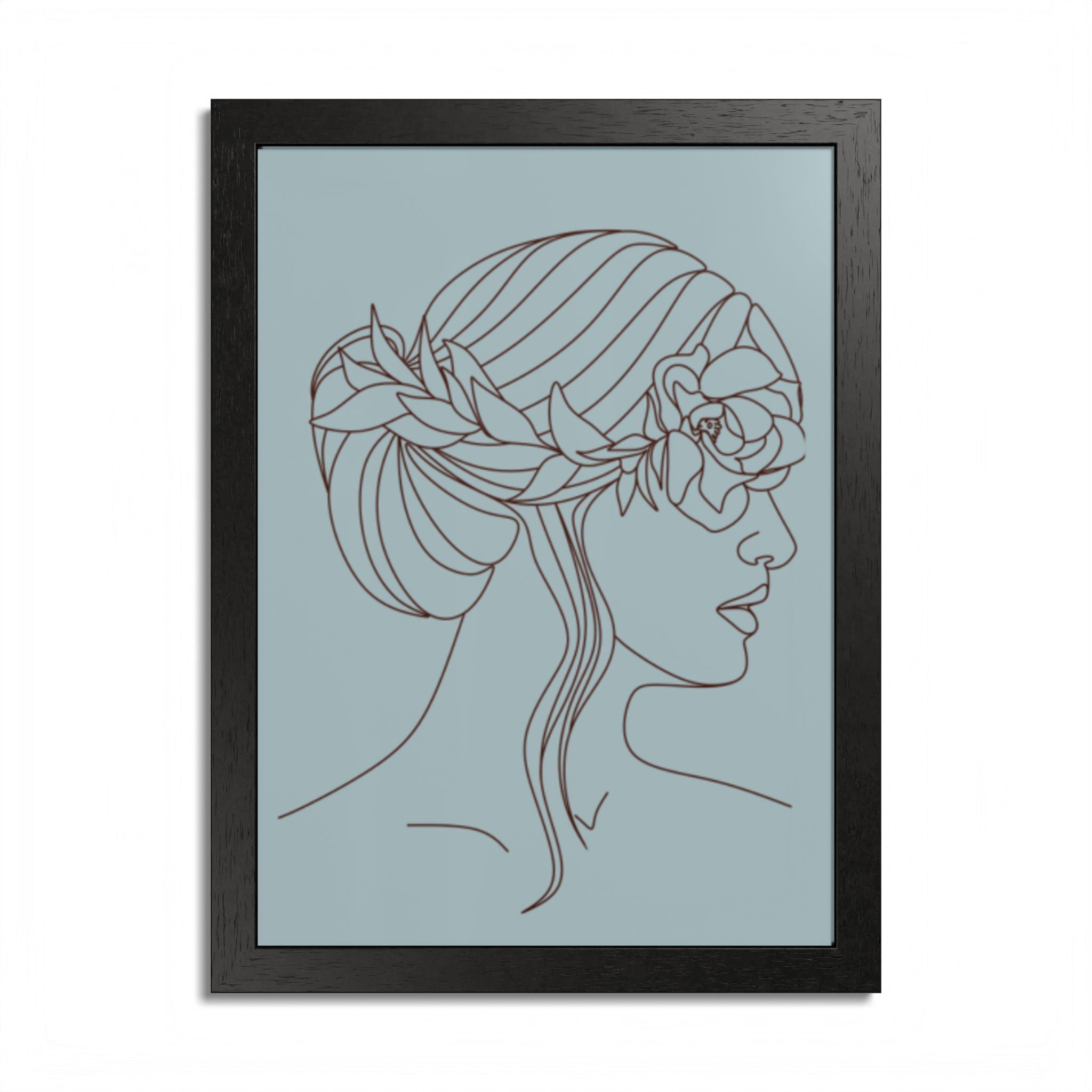 Multi-Color Framed Poster | Abstract Wall Art, Boho Home Decor | Pattern 5