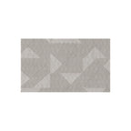Geometric Line Rug for Living Room & Patio | Neutral Beige Modern Area Carpet - SnugLiving