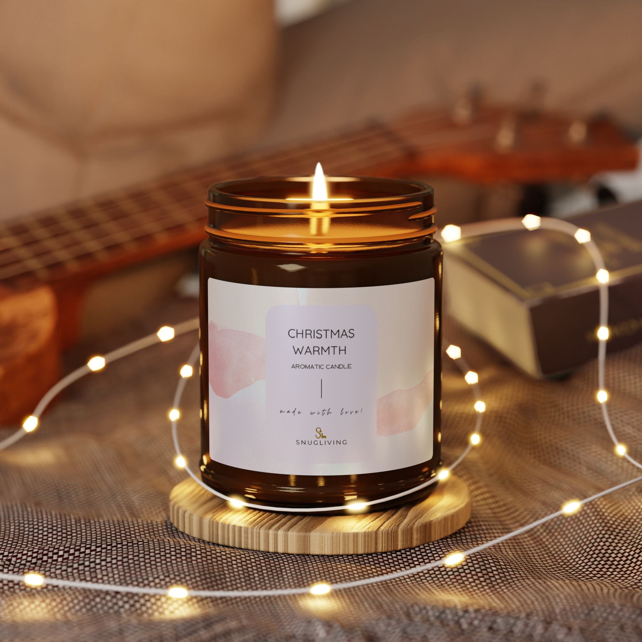 SnugLiving Aromatic/Scented Candle : Christmas Warmth