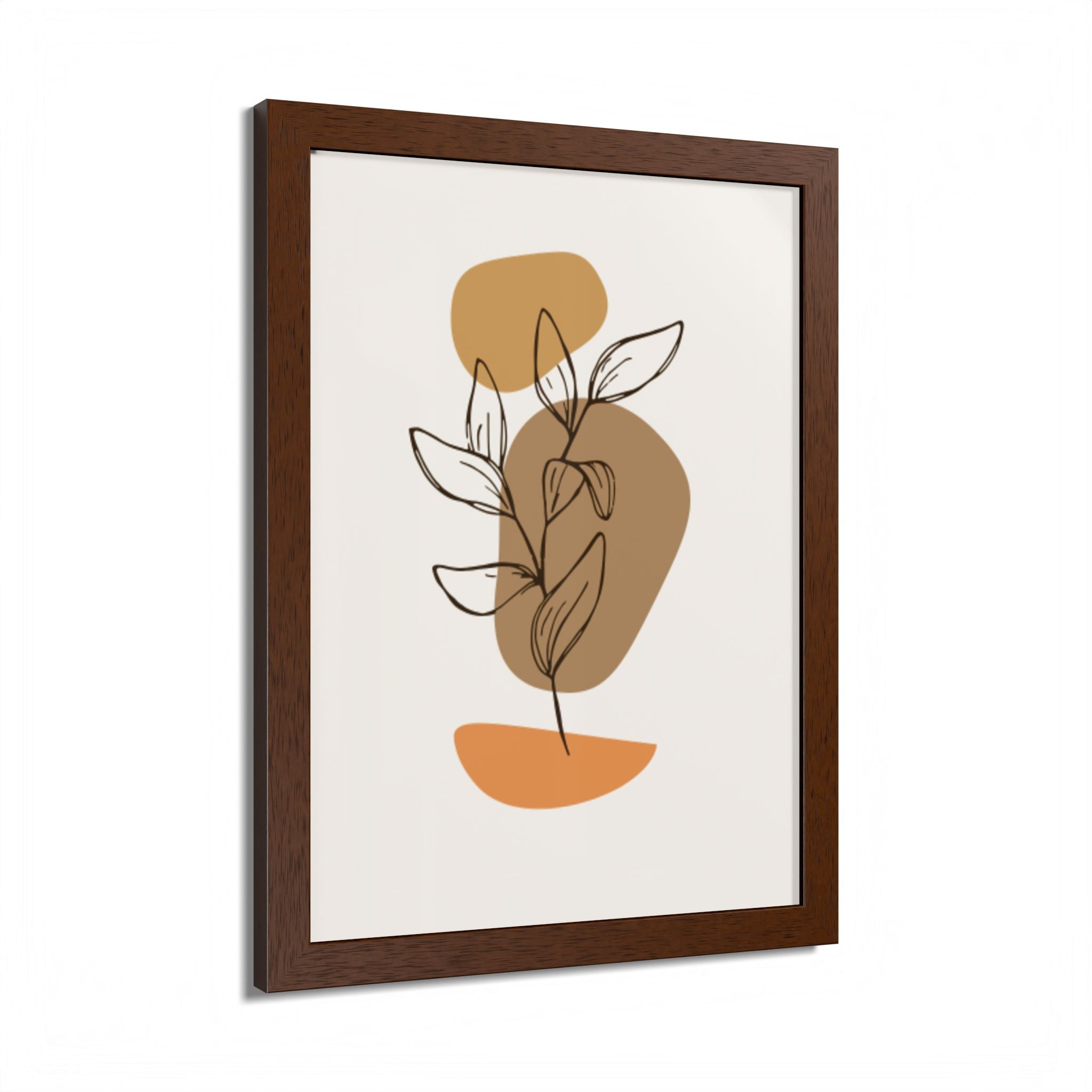 Multi-Color Framed Poster | Abstract Wall Art, Boho Home Decor | Pattern 9