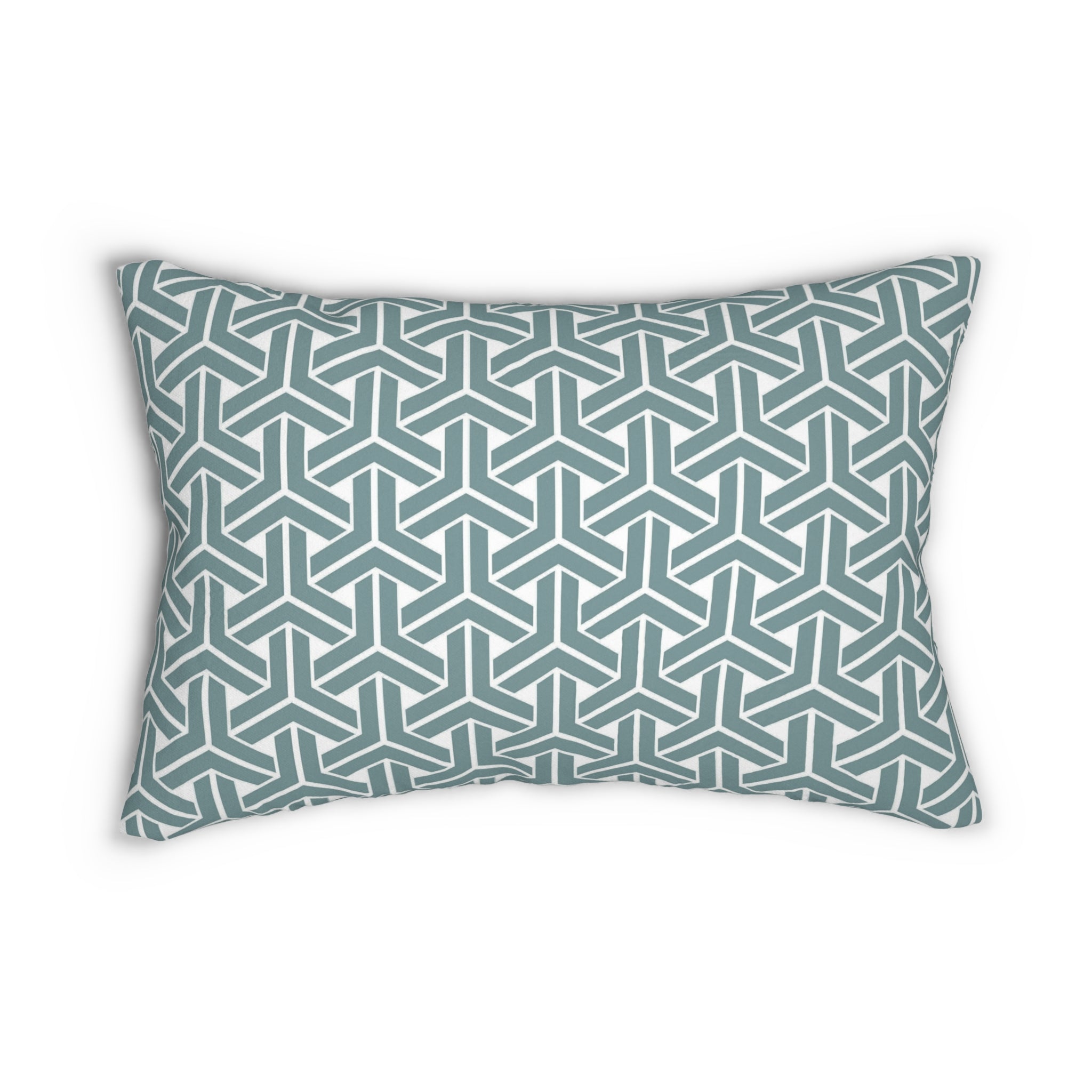 Lounge Pillow, Throw Pillow with Fillers/Insert (Single Piece) : Grey Cyan