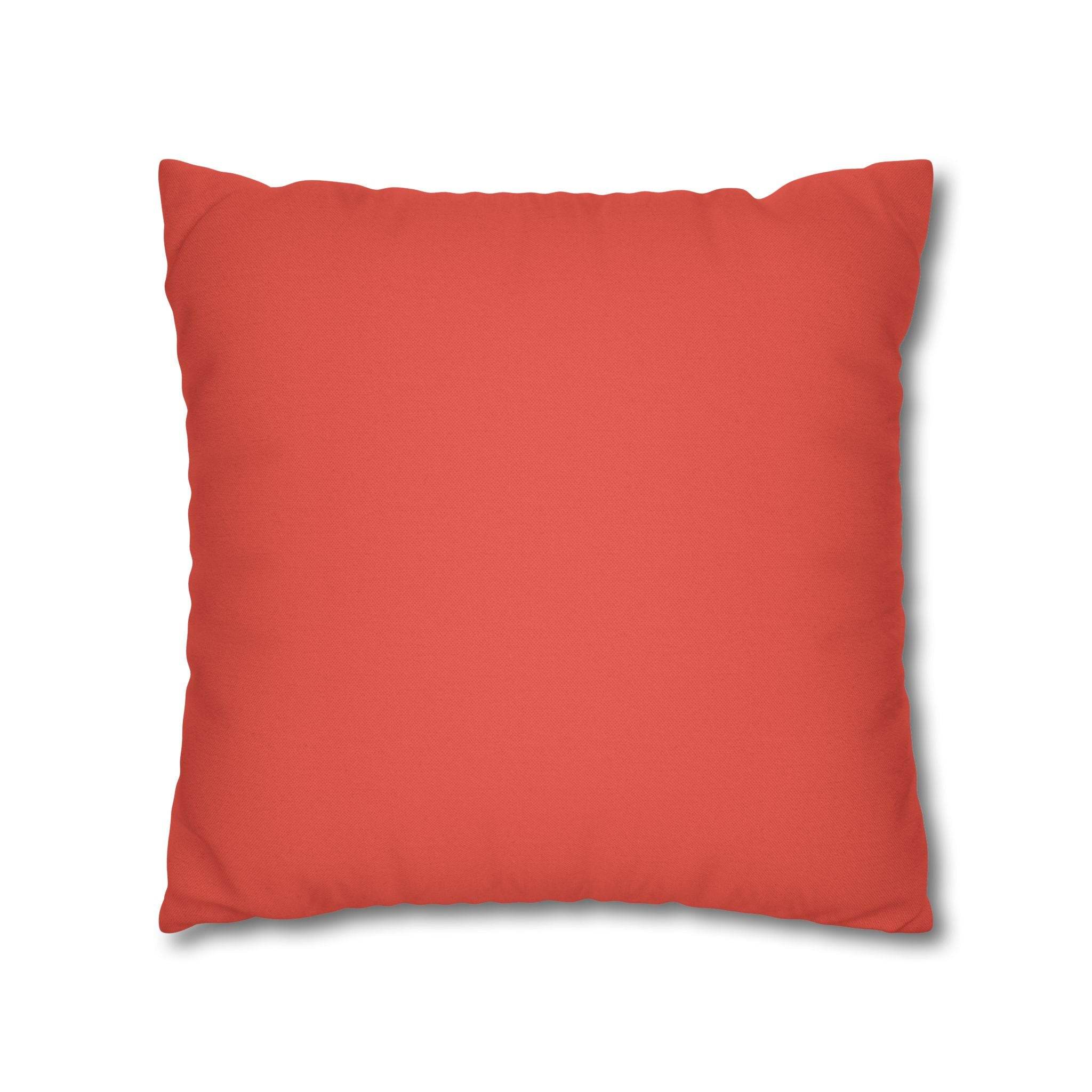 Cushion Cover, Throw pillow Case for Couch (Single Piece) : Red - SnugLiving