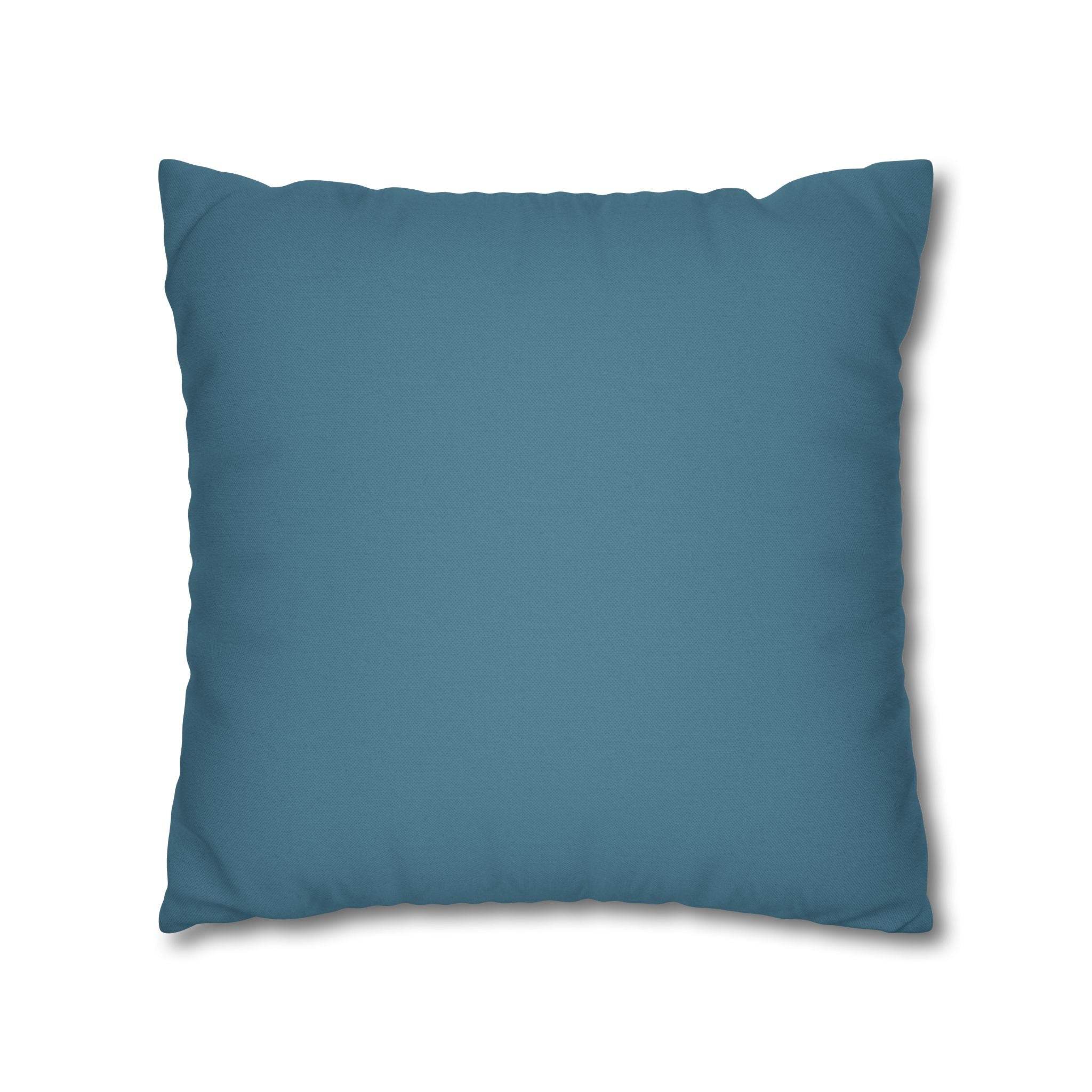 Cushion Cover, Throw pillow Case for Couch (Single Piece): Patterned Grey Azure - SnugLiving