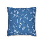 Cushion Cover, Throw pillow Case for Couch (Single Piece) : Azure - SnugLiving