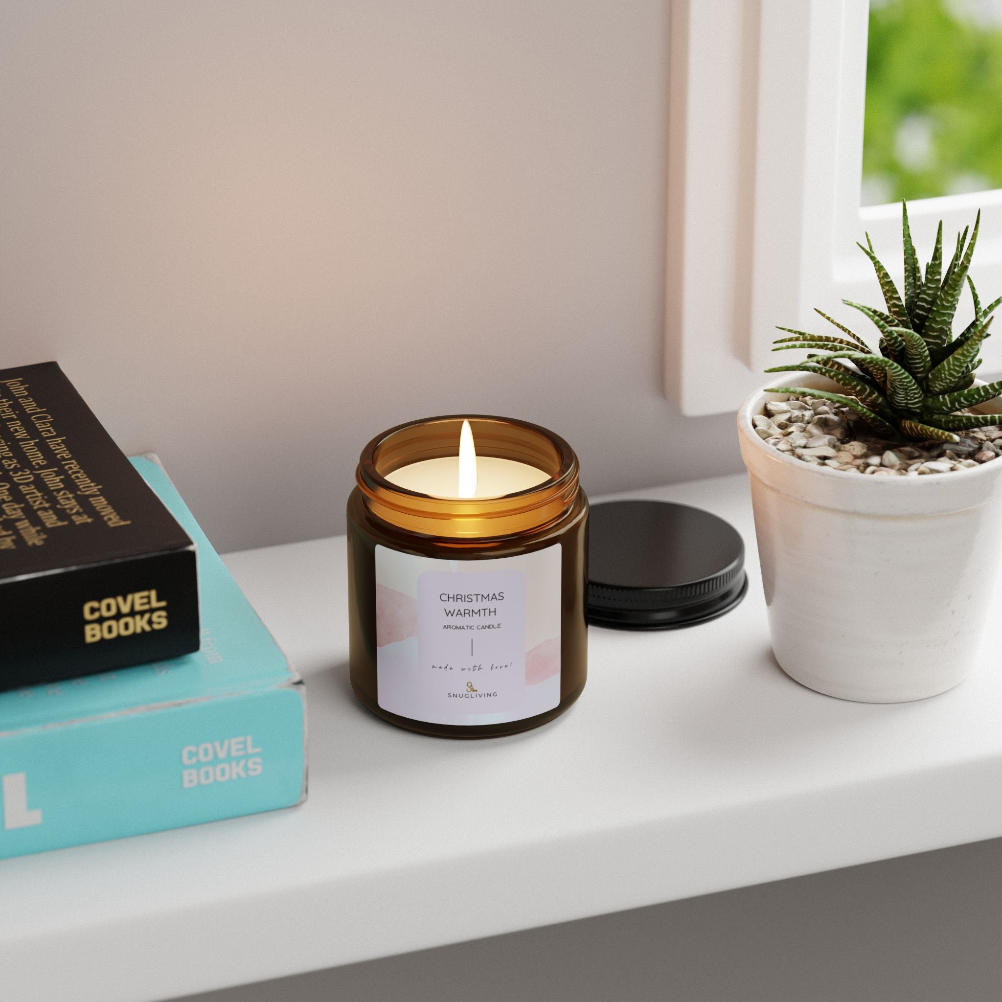 SnugLiving Aromatic/Scented Candle : Christmas Warmth