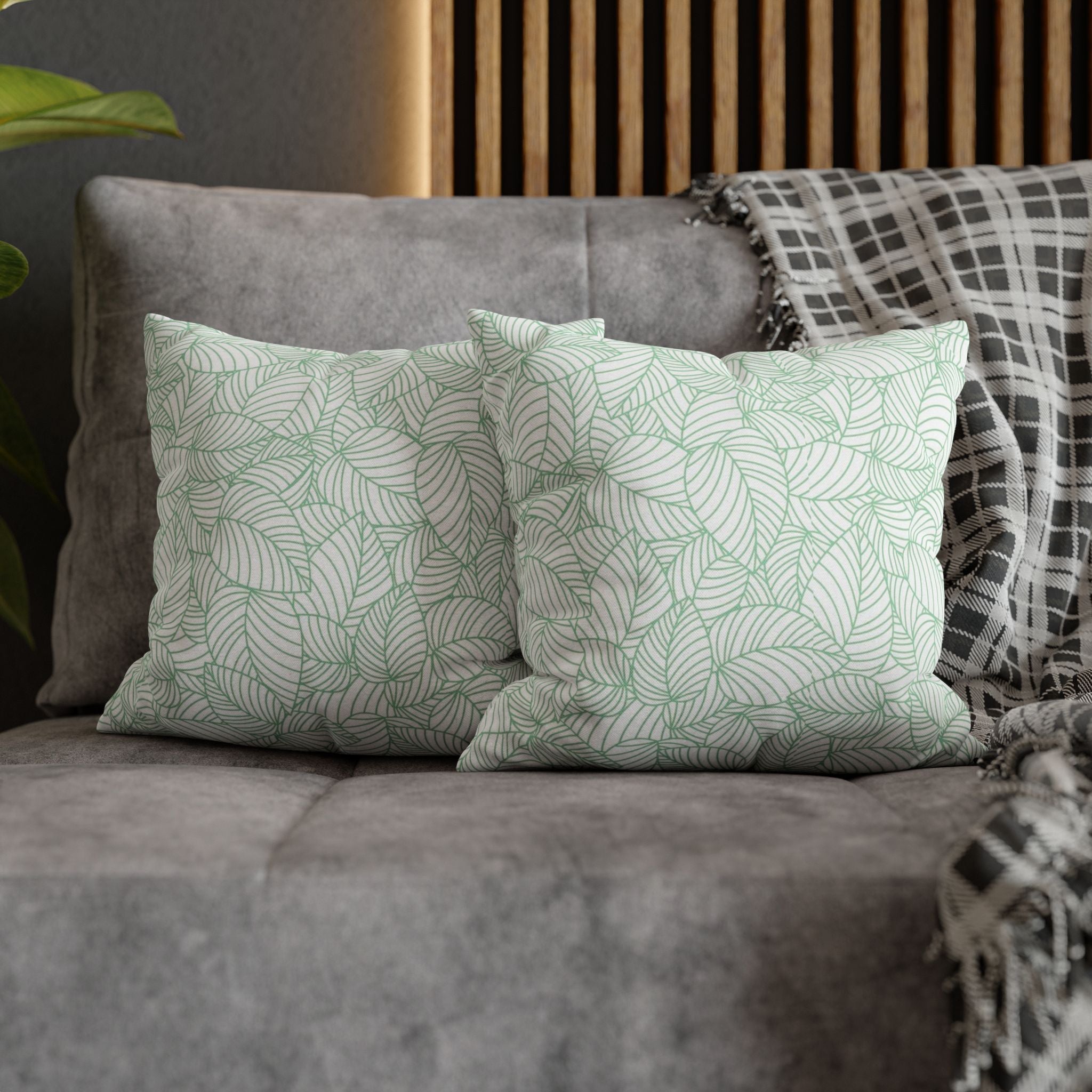 Cushion Cover, Throw pillow Case for Couch ( Single Piece) : Spring Rain