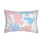 Lounge Pillow, Throw Pillow with Fillers/Insert (Single Piece) : Blue & Pink - SnugLiving